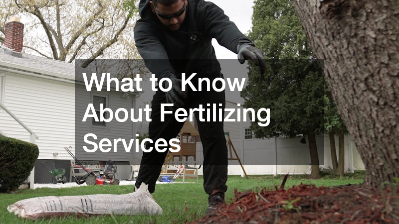 What to Know About Fertilizing Services